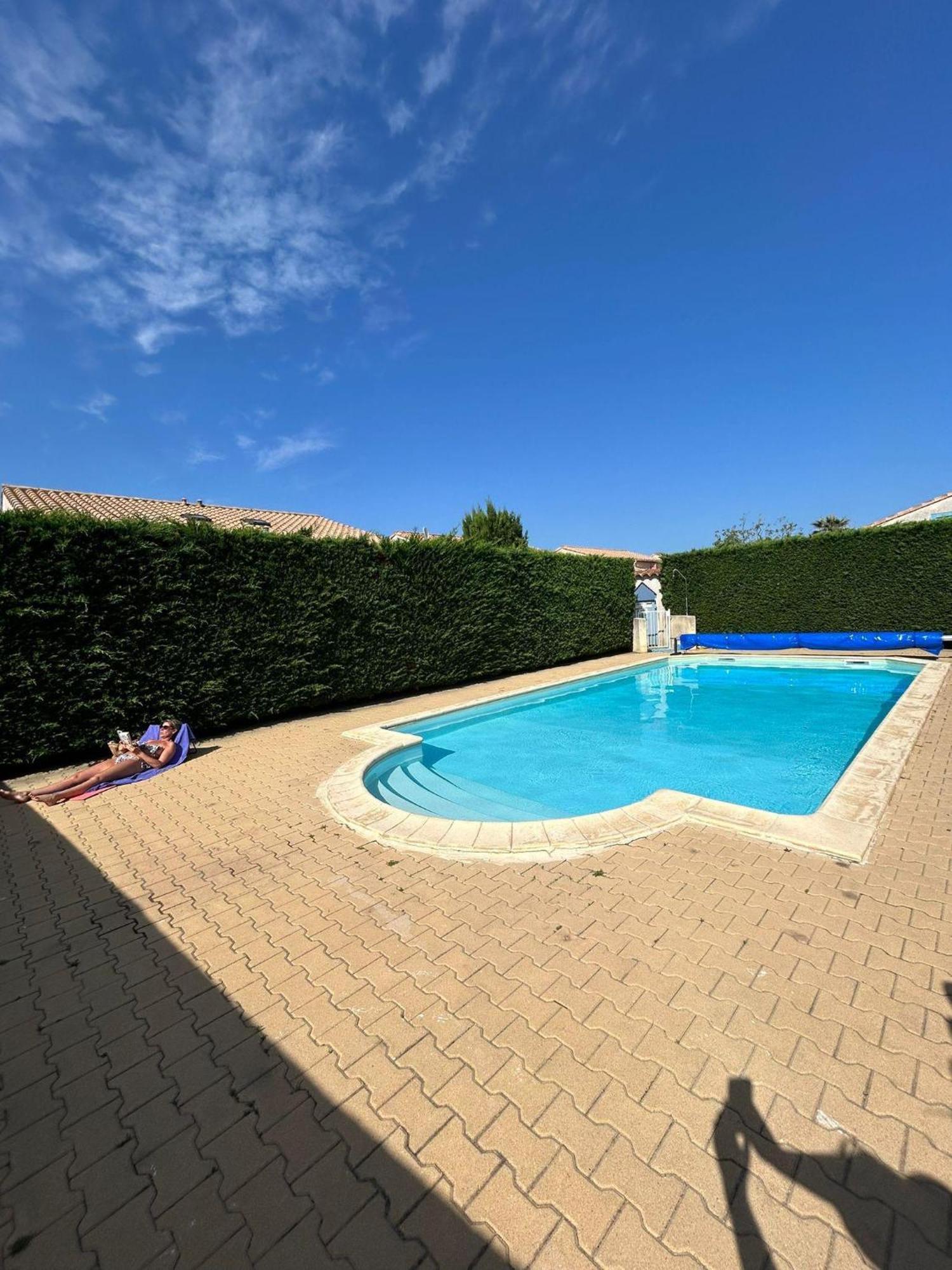 Maison Avec Terrasse Et Piscine Dans Residence A 6Min De La Plage Sainte-Marie-la-Mer Exterior foto